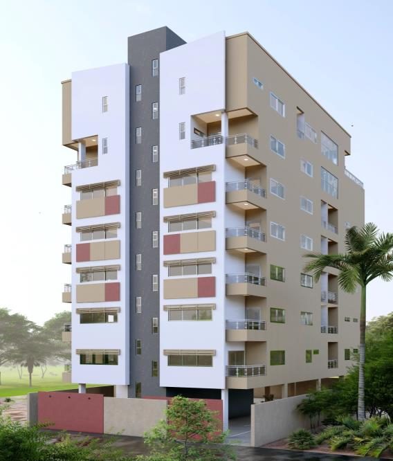 2 Villas + Apartment Building
